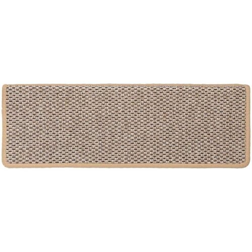 Ljepljivi tepisi za stepenice 30 kom 65x21x4 cm svjetlobež Slike
