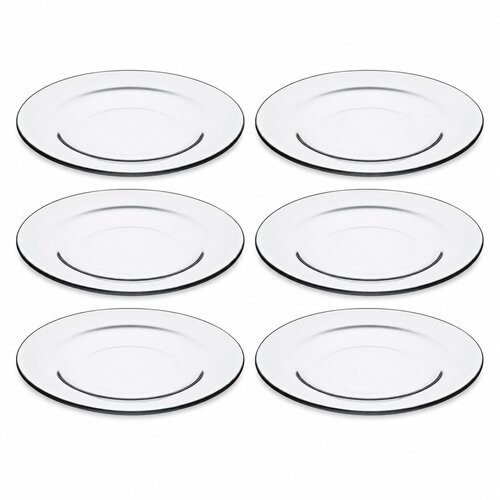  Set desertnih tanjira od stakla 6/1 19,5 cm Slike
