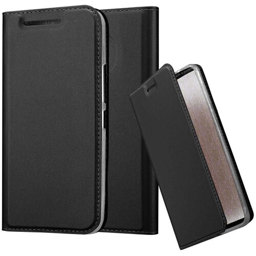 Cadorabo Case, združljiv s HTC v elegantnem črnem - za&scaron;čitnem pokrovu z magnetnim zapiranjem, stoječo funkcijo in režo za kartico, (20595778) Cene