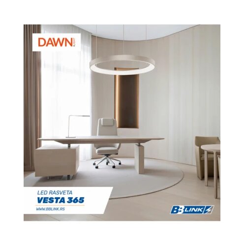 Vesta 365 VISILICA LED 60W 4000K BRUSENO ZLATO Slike