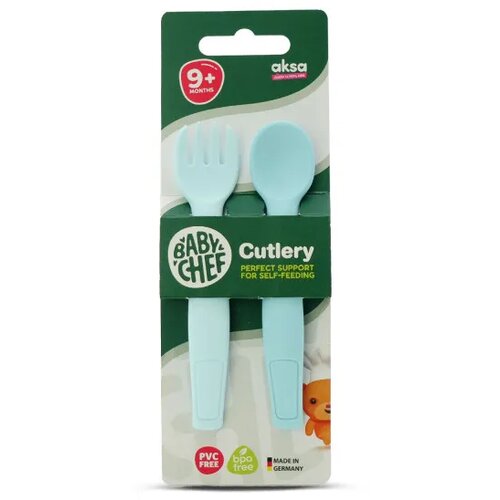 BABY CHEF set ka&amp;scaron;ika+vilju&amp;scaron;ka plavi 2kom Slike