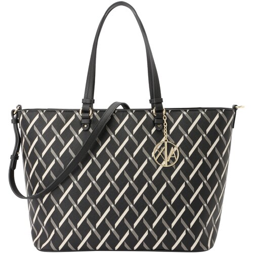 Armani Exchange Shopper torba &amp;#039;GYNGER&amp;#039; bež / siva / crna / bijela Slike