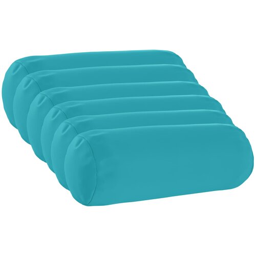  Presvlaka za jastuk 6 pcs HEERLEN Tirkizna Ø 15 x 40 cm Cene