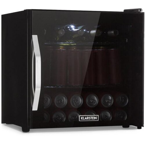 Klarstein Beersafe L Onyx, hladnjak za napitke, E, LED, 3 metalne rešetkaste police, staklena vrata, crni Cijene