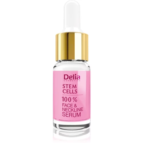 Delia Cosmetics Professional Face Care Stem Cells intenzivni serum protiv bora za učvršćivanje s matičnim stanicama za lice, vrat i dekolte 10 ml