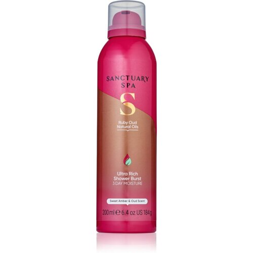 Sanctuary Spa Ruby Oud pjena za tuširanje s hranjivim učinkom 200 ml Cijene