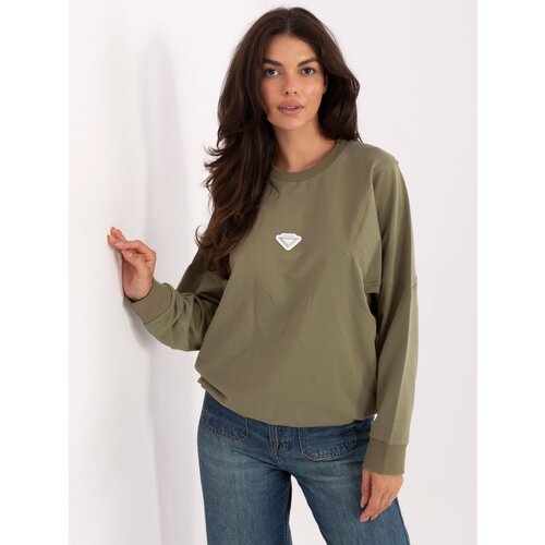 RUE PARIS Sweatshirt-RV-BL-A877.19P-khaki Slike