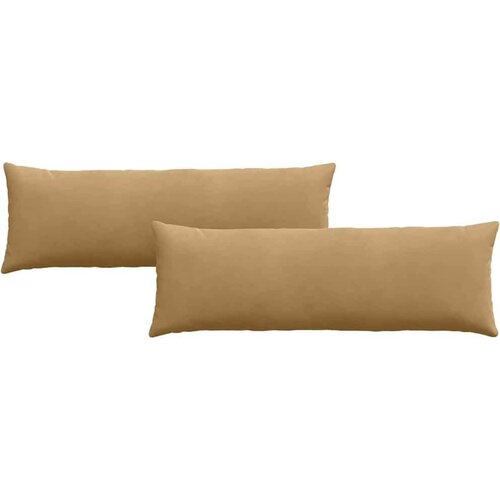 VidaXL jastučići za sofu 2 pcs smeđa 120 x 40 cm kordura tekstil Slike