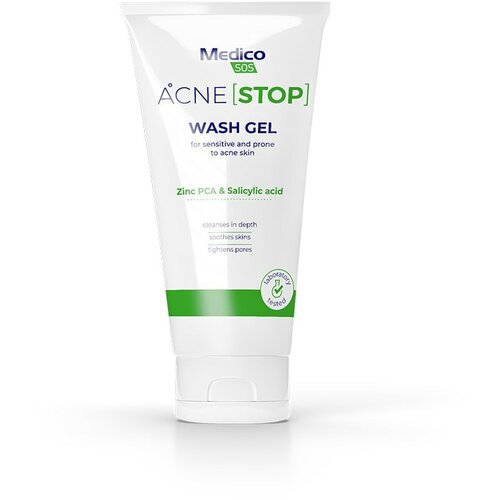 Medico SOS gel za umivanje acne stop washing gel Slike