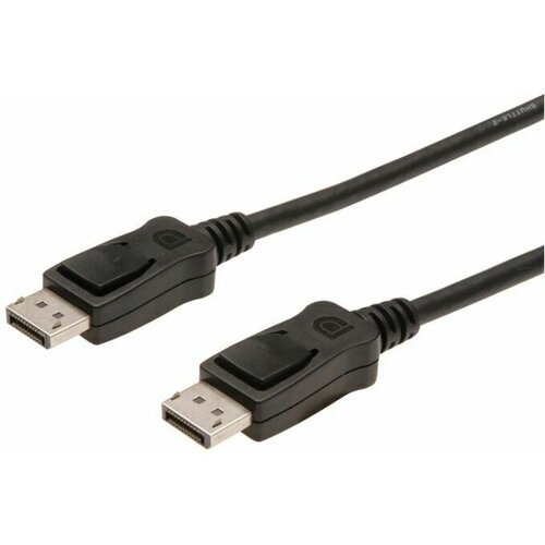 Digitus DisplayPort priključni kabel DisplayPort utikač, DisplayPort utikač 3.00 m crna AK-340100-030-S DisplayPort kabel Slike