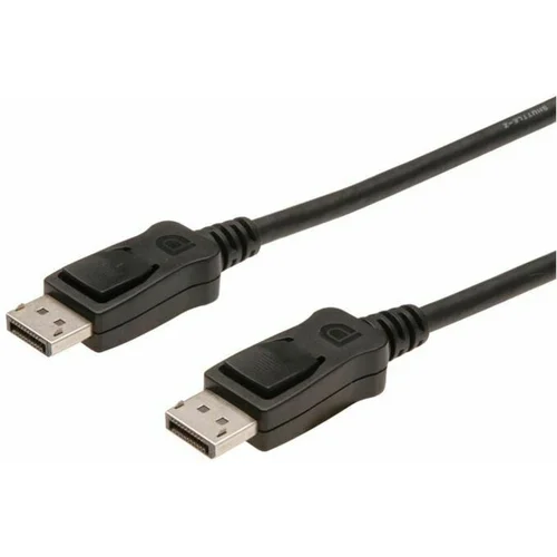 Digitus DisplayPort priključni kabel DisplayPort utikač, DisplayPort utikač 3.00 m crna AK-340100-030-S DisplayPort kabel