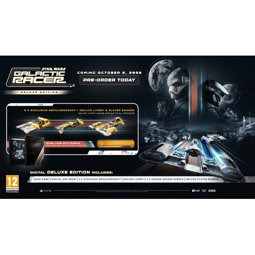 Secret Mode PS5 Star Wars: Galactic Racer - Deluxe Edition PS5 Star Wars: Galactic Racer Cene