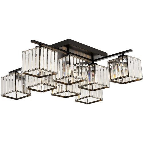 Opviq Av-1795-8Bsy blackwhitebronze chandelier Cene