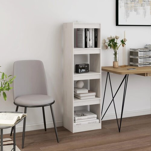 Furnova Knjižna omara za razdelitev prostora bela 40x30x135,5 cm, (21932411) Slike