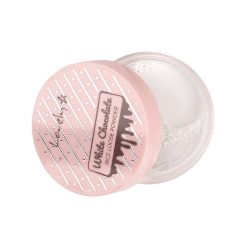 Lovely puder v prahu - Loose Powder - White Chocolate Slike