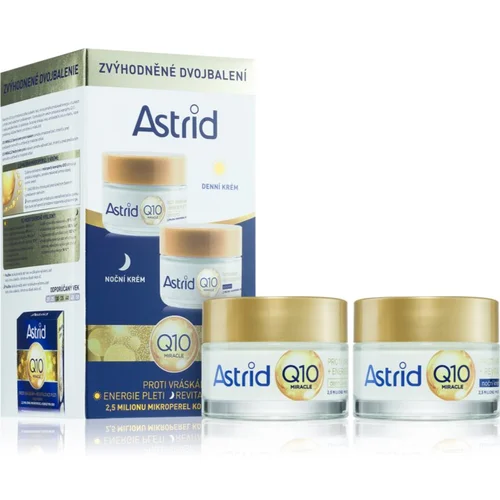 Astrid Q10 Miracle poklon set za dan i noć za žene 2x50 ml