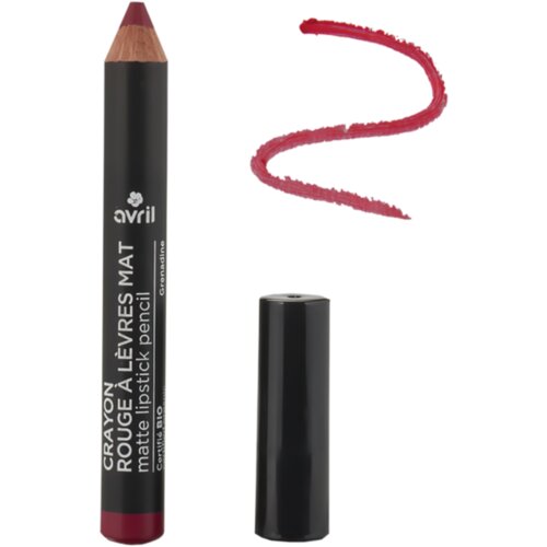 Avril Matte Lipstick Pencil Jumbo - Grenadine Slike