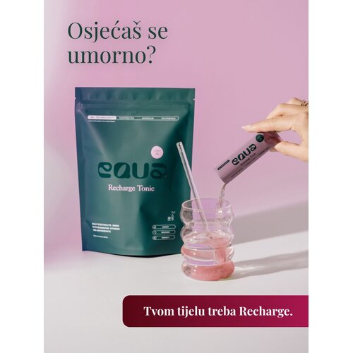 Equa Recharge Tonic brusnica i limeta + Recharge ča&amp;scaron;a Slike