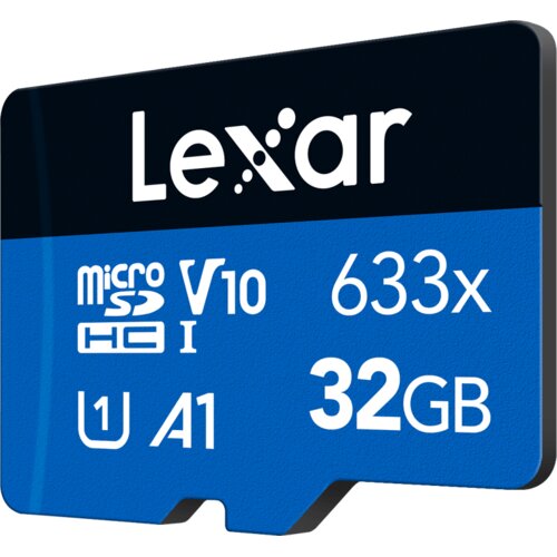 Lexar microSDHC 32GB 633x UHS-I/A1/U3/10 R95/no adap (V10 Cijene