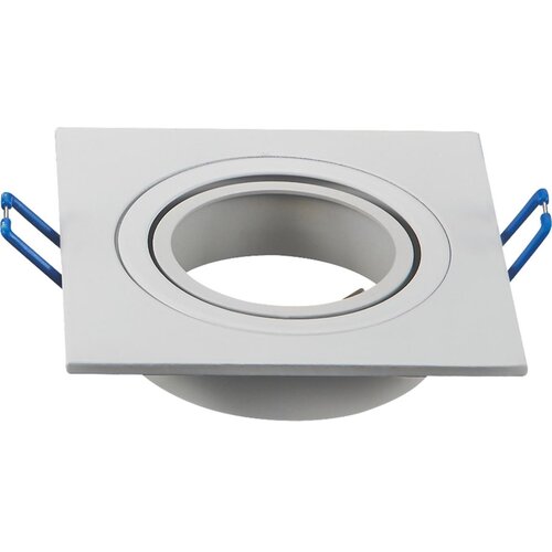 Aigostar Okvir za ugradnu GU10 svetiljku 9,1x9,1 cm bela Slike
