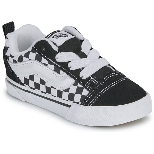 Vans Knu Skool Elastic Lace CHECKERBOARD BLACK/TRUE WHITE Crna Slike