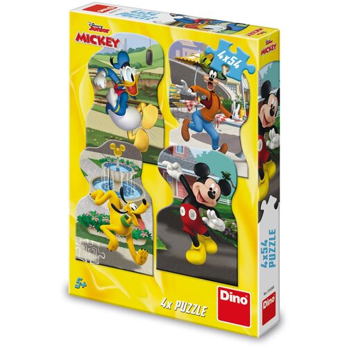 Dino Puzzle Disney Miki u gradu 4x54 delova (333260) Slike