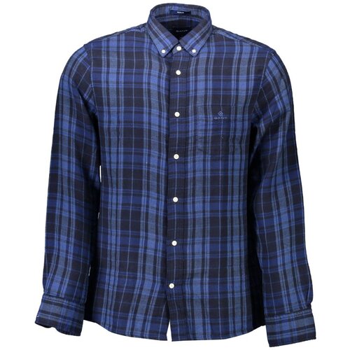 Gant MEN&amp;#039;S BLUE LONG SLEEVE SHIRT Slike