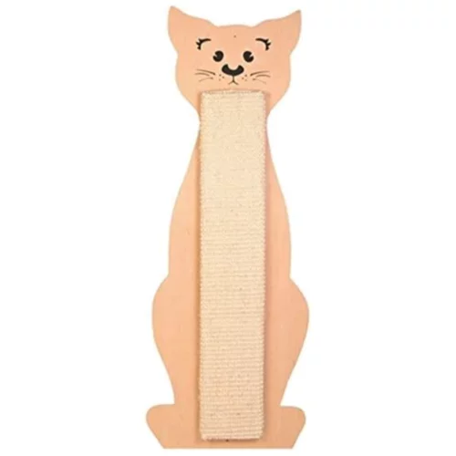 Trixie Praskalna plošča v obliki mačke - bež D: 56 cm x Š: 21 cm