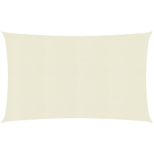 VidaXL Jedro za za&amp;scaron;titu od sunca 160 g/m&amp;sup2; krem 3,5 x 4,5 m HDPE Slike