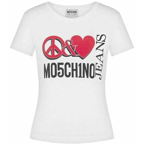 MOSCHINO JEANS logo majica  LMK1A0707-8262-5001 Cene