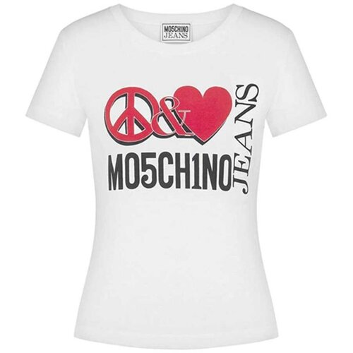 MOSCHINO JEANS logo majica  LMK1A0707-8262-5001 Cene