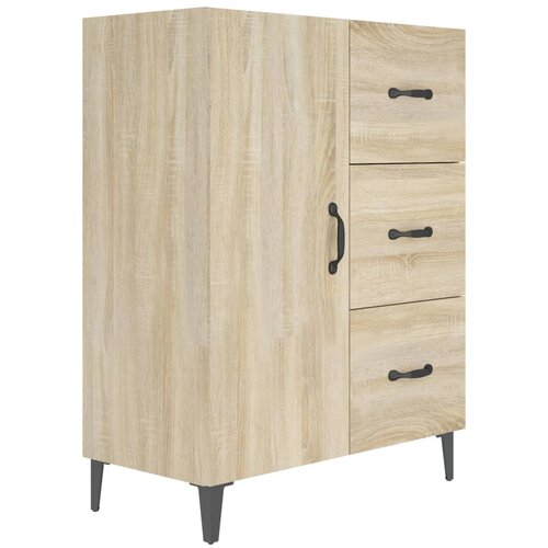  Komoda boja hrasta sonome 69,5x34x90 cm od konstruiranog drva Slike