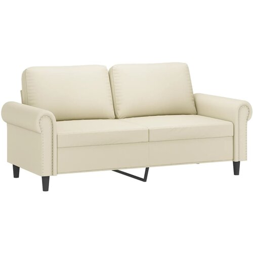 Maison Chic Dvosed kavč - Sofa - Kanape krem 140 cm umetno usnje, (21727080) Cene