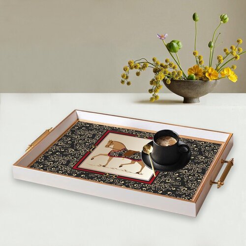 Aberto Design Poslužavnik TPB9897 50 x 29 x 3.5 cm, Šareni Cene