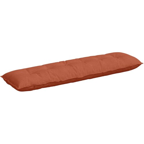VidaXL Poglavni vzglavnik Rdeče oranžna 180 x 50 cm Žametna tkanina, (5000278442) Slike