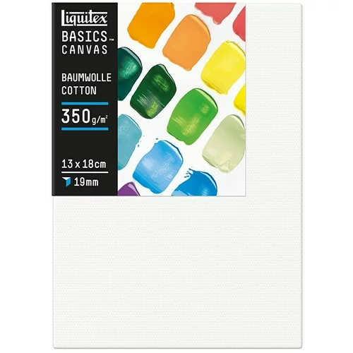 LIQUITEX Slikarsko platno Basics (100 % bombaž, 13 x 18 cm)