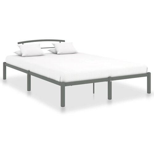 Furnova Posteljni okvir siv kovinski 120x200 cm, (21931727) Slike