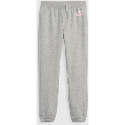 GAP Gray girly sweatpants jogger logo french terry Cene