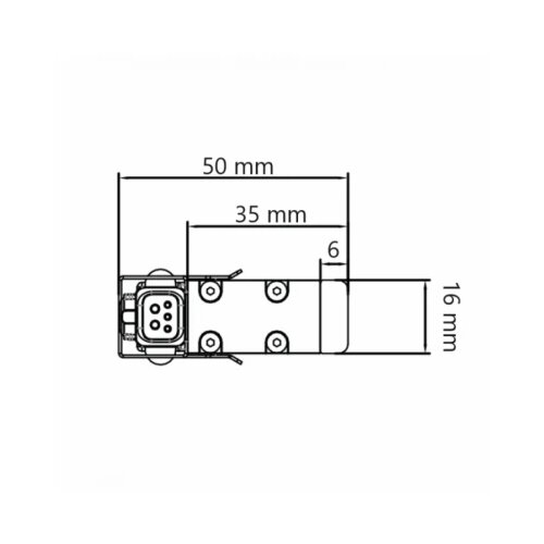  LED SVETILJKA TF-16-0101 15W 4000K 24V IP65 1M Cene