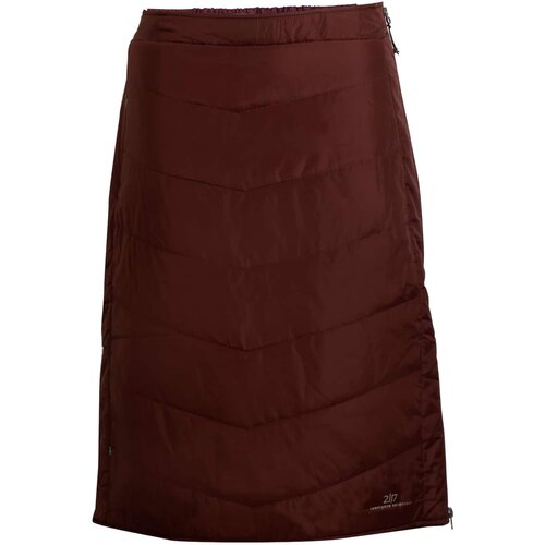 2117 KLINGA - women&amp;#039;s long insulated skirt - brown Slike