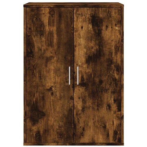 VidaXL Komoda boja dimljenog hrasta 60x31x84 cm konstruirano drvo Slike