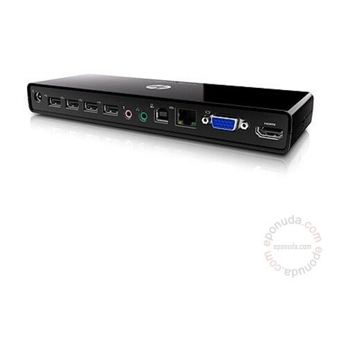 HP USB 2.0 Port Replicator H1L07AA Slike