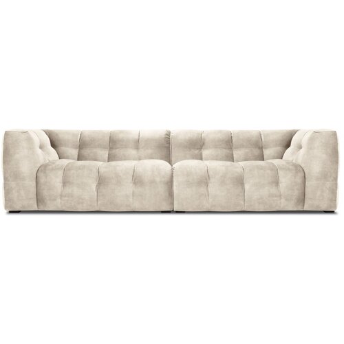 Windsor &amp;amp; Co Sofas Bež žametna zofa Vesta, 280 cm Slike