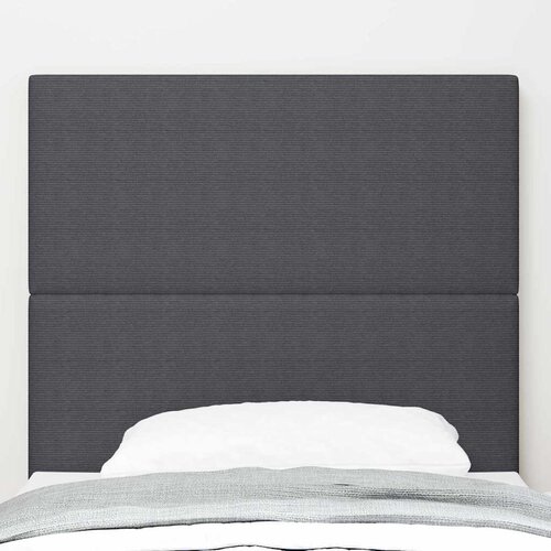  Uzglavlje Tamno siva 90 cm Kordura tekstil Slike