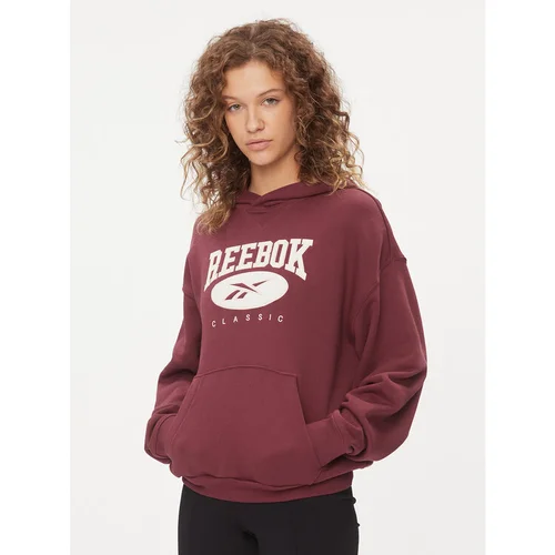 Reebok Jopa Classics Big Logo HZ8101 Rdeča Relaxed Fit