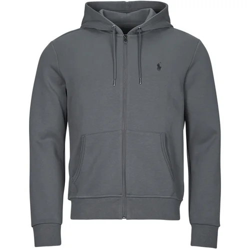 Polo Ralph Lauren SWEATSHIRT ZIPPE EN DOUBLE KNIT TECH Siva