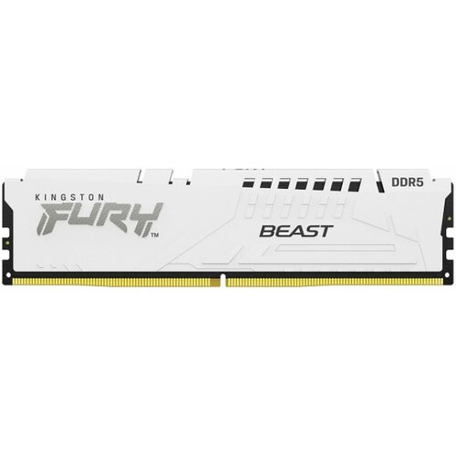 Kingston DDR5 64GB (2x32GB) 5200MHz CL40 dimm [fury beast] white xmp Slike