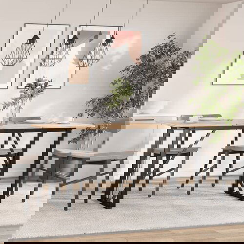 Furnova Noge za blagovaonski stol O-oblika 120x60x73cm lijevano željezo Cijene
