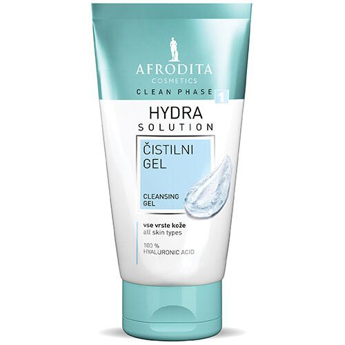 Afrodita Cosmetics clean phase hydra gel za čišćenje lica 150ml Slike