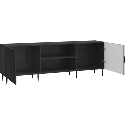  ormar 150 x 31 x 50 cm Crna Konstruirano drvo Slike